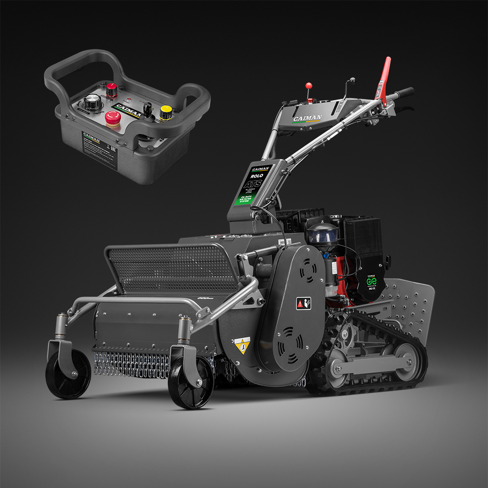 Косилка для высокой травы цеповая CAIMAN Rolo 390C-TRC
