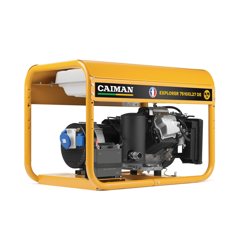 Генератор бензиновый CAIMAN Explorer 7510XL27 DE