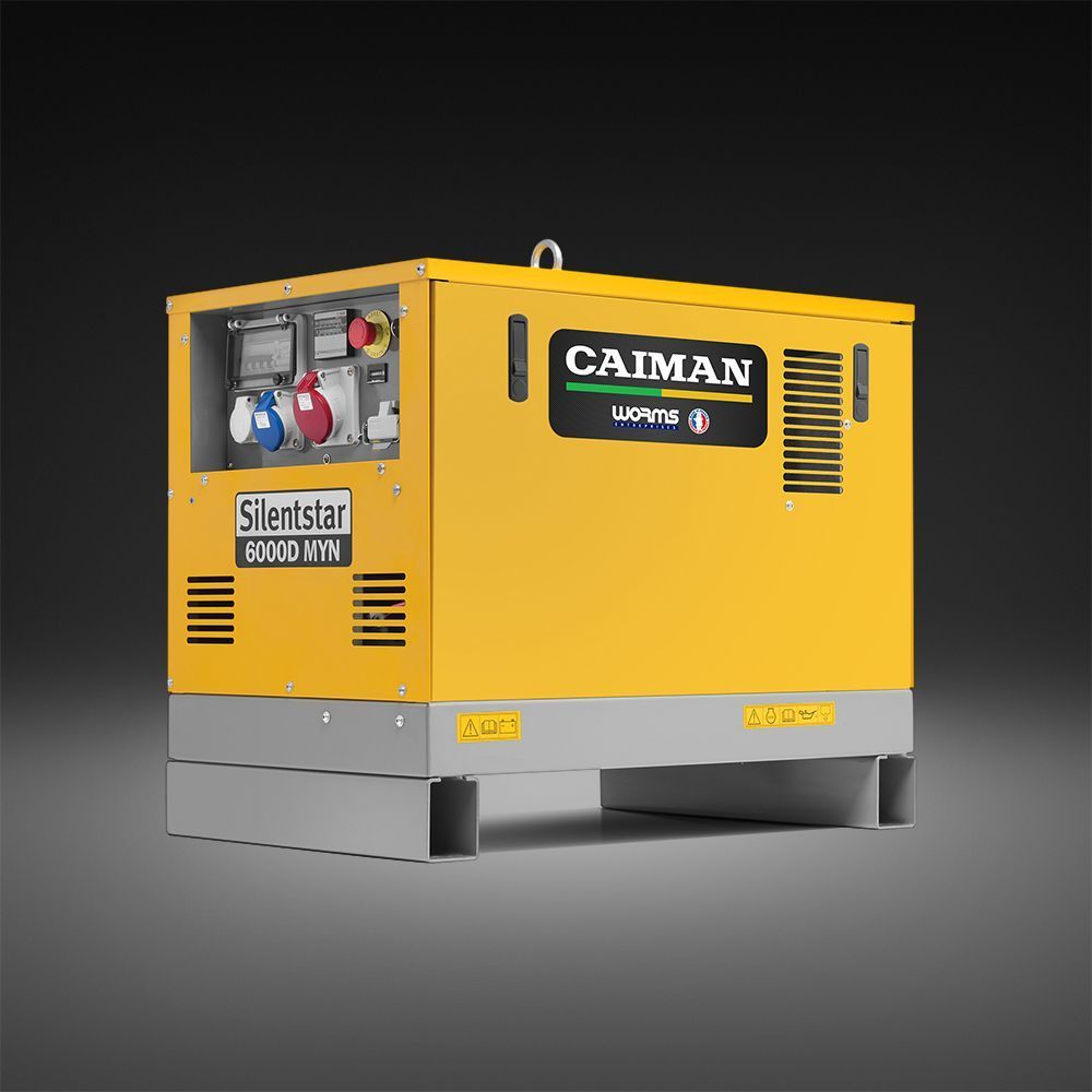 Генератор дизельный CAIMAN Silentstar 6000DMYN 5 с блоком автозапуска 