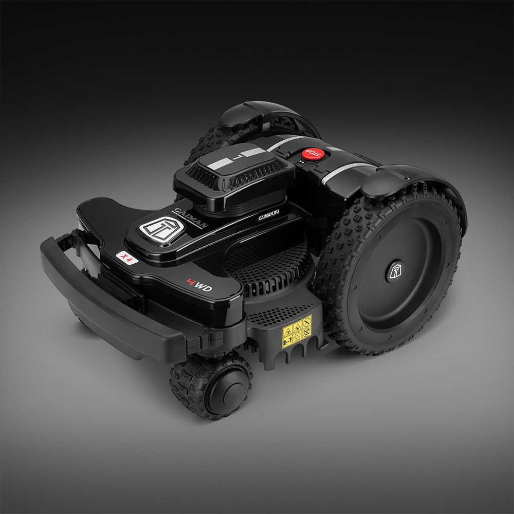 Газонокосилка робот CAIMAN Tech X4 Elite Off-Road