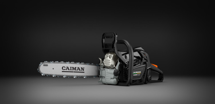 CAIMAN Chenso 45 with 16 inch Oregon Guide Bar_Black Background.jpg CAIMAN Chenso 45 with 16 inch Oregon Guide Bar_Black Background.jpg