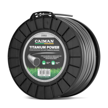 Профессиональная леска CAIMAN Titanium Power круглая 4,0 мм, 92 м